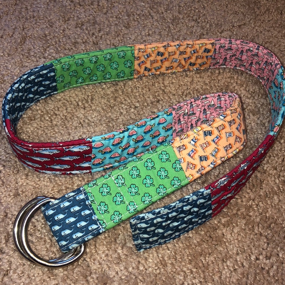 Vineyard Vines Patchwork Belt